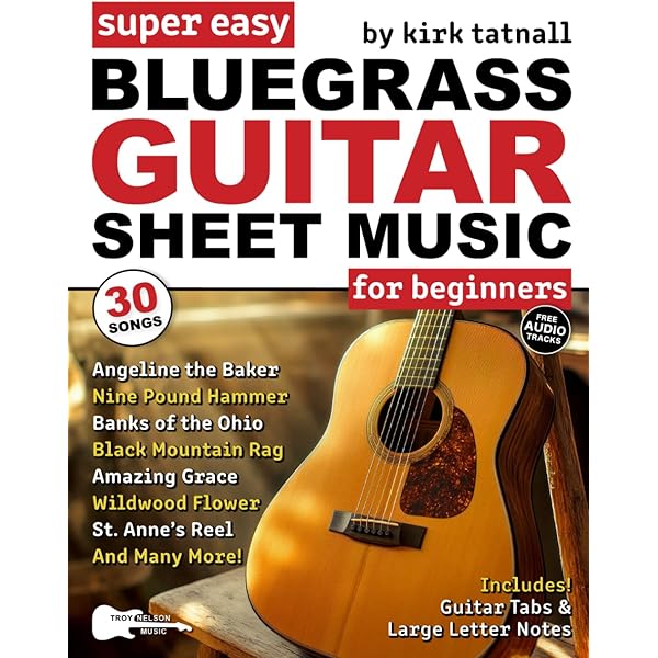 Amazon.com: Hot Licks for Bluegrass Guitar Book - Fingerstyle